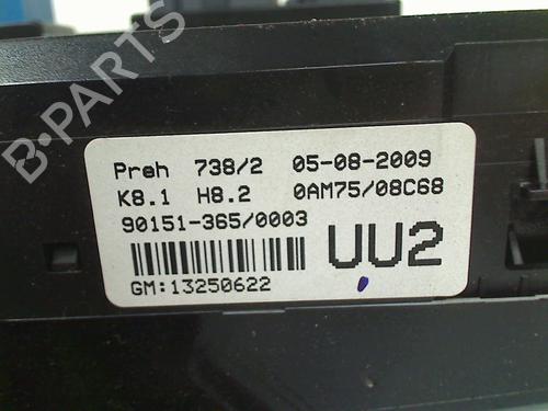 Climate control OPEL ZAFIRA / ZAFIRA FAMILY B (A05) 2.2 (M75) | BP31039967I5