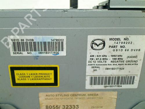 Control unit MAZDA 6 Hatchback (GH) 2.0 MZR (GHEFS) | BP33869099M11  - Image 5