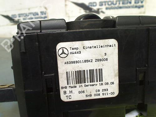 Climate control MERCEDES-BENZ VITO / MIXTO Van (W639) 109 CDI (639.601, 639.603, 639.605) | BP18960210I5 