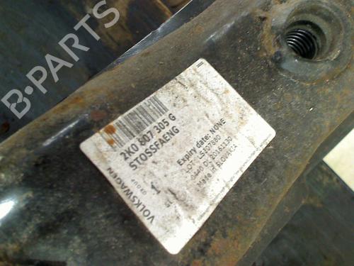 Rear bumper reinforcement VW CADDY III Box Body/MPV (2KA, 2KH, 2CA, 2CH) 1.6 TDI | BP31243503C73