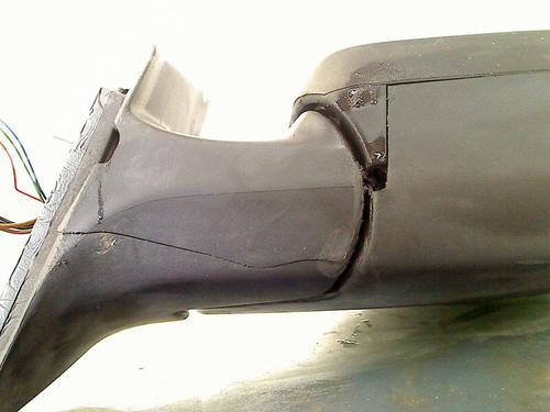 Right mirror PEUGEOT PARTNER Box Body/MPV 1.6 HDi 16V | BP21382143C27