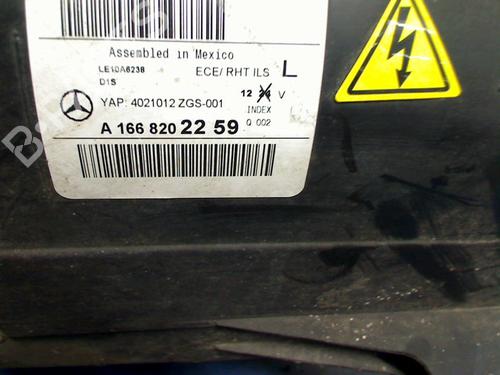 Left headlight MERCEDES-BENZ M-CLASS (W166) ML 350 BlueTEC 4-matic (166.024, 166.023) | BP33458478C28 - Image 4