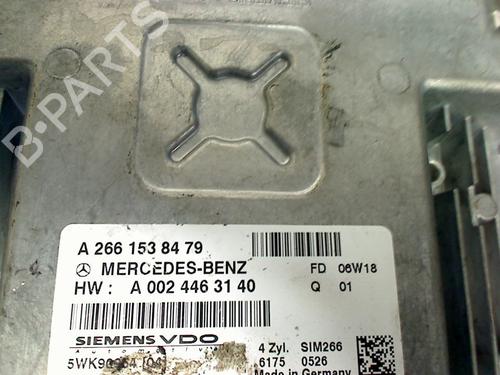 Engine control unit (ECU) MERCEDES-BENZ A-CLASS (W169) A 150 (169.031, 169.331) | BP22384551M57 