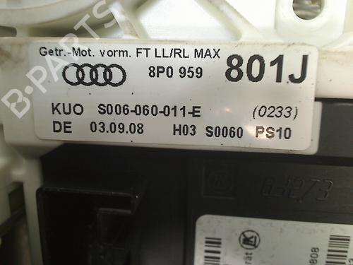 Left front window motor AUDI A3 Sportback (8PA) 2.0 TFSI quattro | BP32228846E21