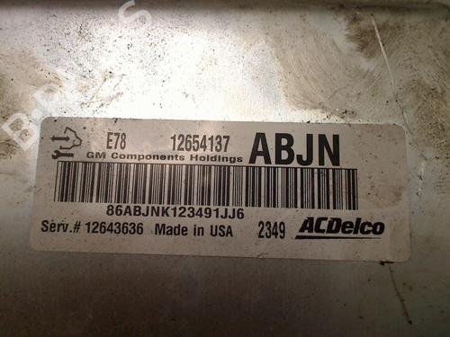 Engine control unit (ECU) OPEL MERIVA B MPV (S10) 1.4 (75) | BP29742855M57