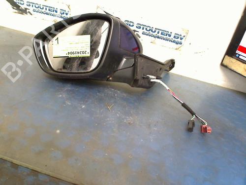 Used Left mirror PEUGEOT 208 I (CA_, CC_) 1.2 PureTech 82 (82 hp) 25617449