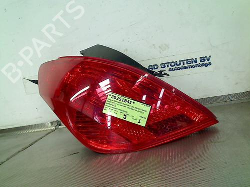 Used Left taillight PEUGEOT 308 I (4A_, 4C_) 1.6 16V (140 hp) 25822389