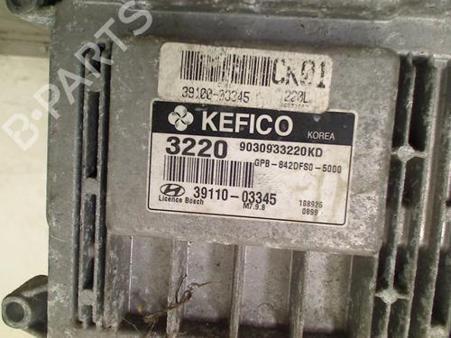 Engine control unit (ECU) HYUNDAI i20 I (PB, PBT) 1.2 | BP33869111M57 - Image 2