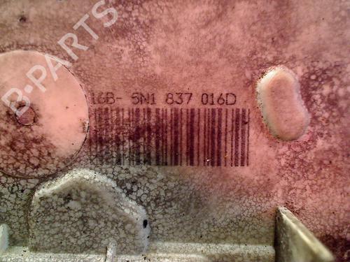 Front right lock SKODA FABIA II Combi (545) 1.2 TDI | BP13622004C97 