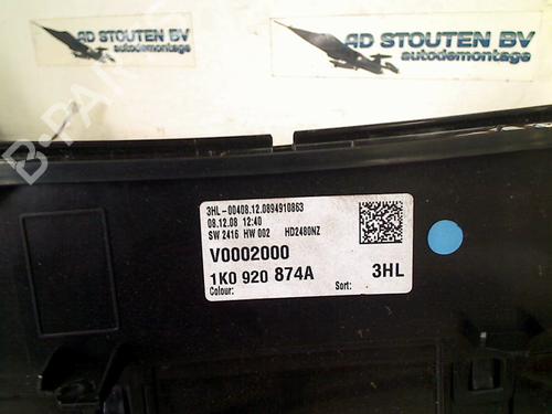 Display monitor VW GOLF V Variant (1K5) 1.4 TSI | BP28426312C48