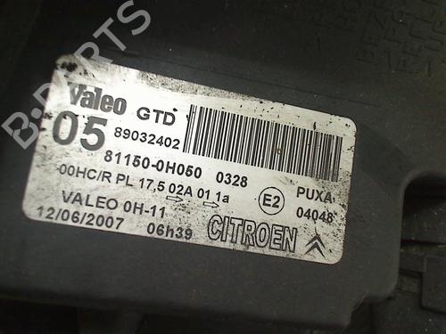 Left headlight CITROËN C1 (PM_, PN_) 1.0 | BP31181137C28 