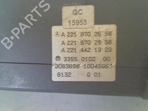 Climate control MERCEDES-BENZ S-CLASS (W221, V221) S 500 (221.071, 221.171) | BP11312127I5 