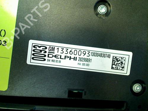 Switch OPEL ASTRA J (P10) 1.4 Turbo (68) | BP13126880I30 