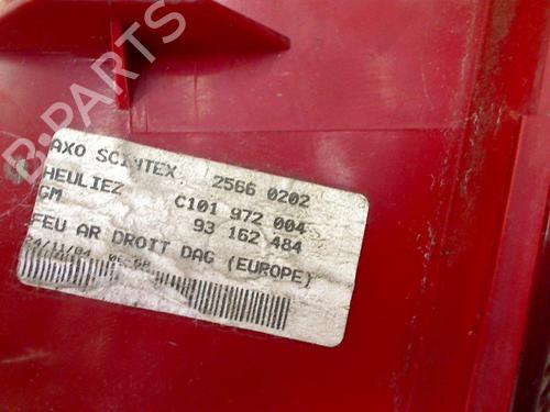 Right taillight OPEL TIGRA TwinTop (X04) 1.4 (R97) | BP31287611C35
