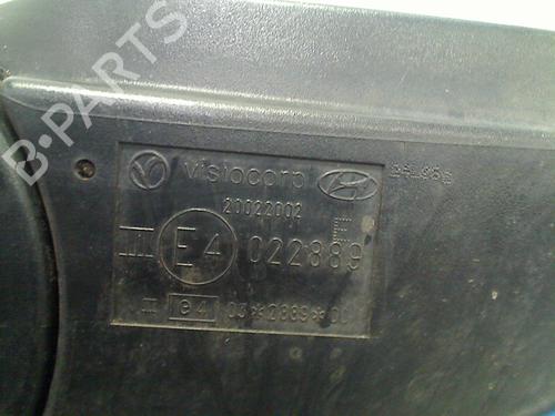 Right mirror HYUNDAI i20 I (PB, PBT) 1.2 | BP16014140C27 