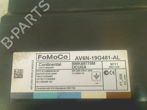 Comfort control module FORD FOCUS III Turnier 1.0 EcoBoost | BP11318396M56 