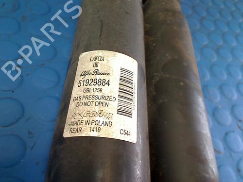 Right rear shock absorber FIAT FIORINO Box Body/MPV (225_) 1.4 (225AXA1A, 225BXA1A) | BP13126394M19 
