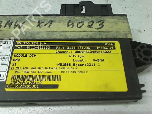 Used Electronic module BMW X1 (E84) xDrive 20 d (177 hp) 11297724
