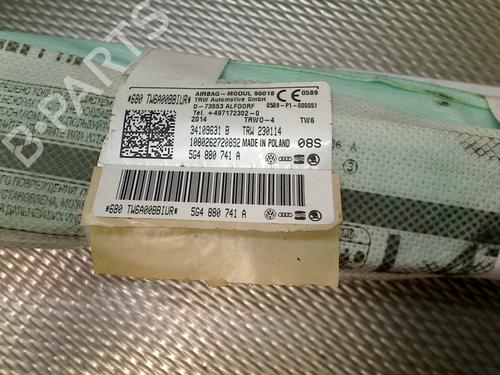 Left curtain airbag VW GOLF VII (5G1, BQ1, BE1, BE2) 1.6 TDI | BP29764514C11 