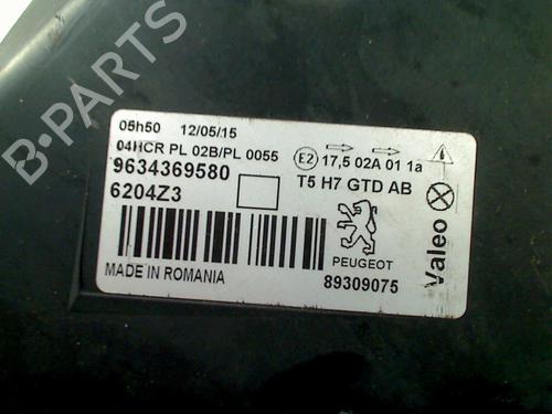 Left headlight PEUGEOT 307 CC (3B) 2.0 16V | BP26934632C28 