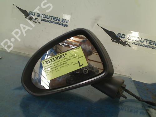 Used Left mirror OPEL CORSA D (S07) 1.2 (L08, L68) (86 hp) 13531896