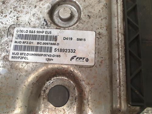 Engine control unit (ECU) OPEL COMBO Box Body/MPV (X12) 1.3 CDTI (B05) | BP33112233M57 - Image 3