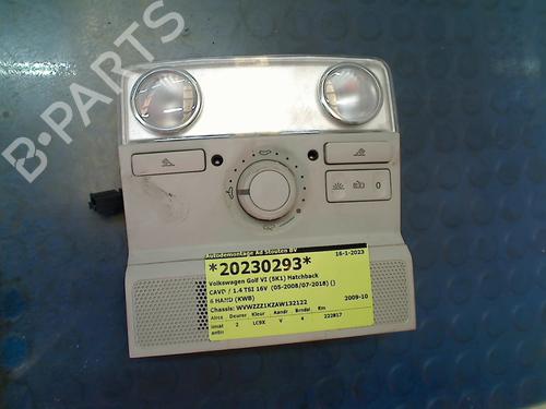 Interior roof light VW GOLF VI (5K1) 1.4 TSI | BP12588013I8 