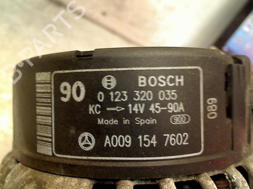 Alternator MERCEDES-BENZ SLK (R170) 230 Kompressor (170.449) | BP11321878M7 