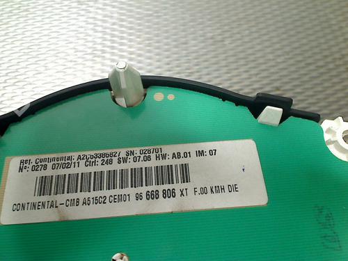 Instrument cluster CITROËN C3 II (SC_) 1.6 HDi | BP31797839C47 - Image 7
