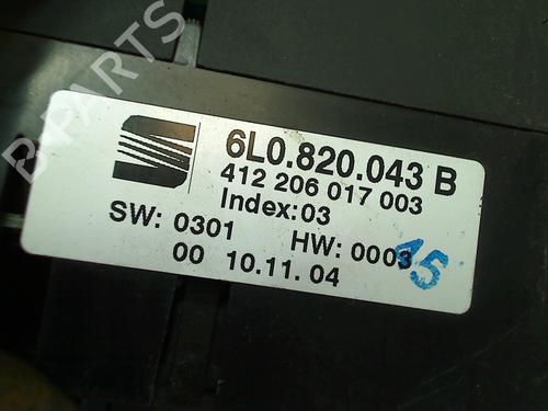Climate control SEAT CORDOBA (6L2) 1.4 16V | BP11297482I5 