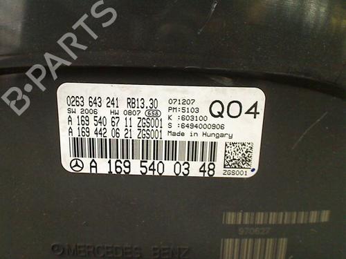 Display monitor MERCEDES-BENZ B-CLASS Sports Tourer (W245) B 170 (245.232) | BP16783124C48 