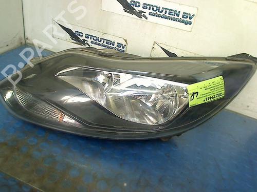 Used Left headlight FORD FOCUS III 1.6 TDCi ECOnetic (105 hp) 19254417