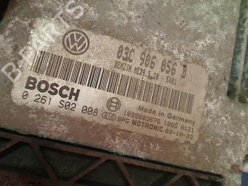 Engine control unit (ECU) VW GOLF V (1K1) 1.6 FSI | BP12589681M57 
