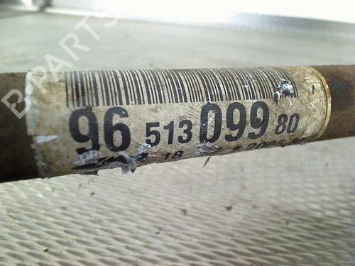 Left front driveshaft PEUGEOT 207 SW (WK_) 1.6 16V | BP29394557M38 