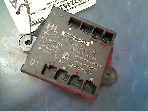 Electronic module MERCEDES-BENZ C-CLASS (W204) C 63 AMG (204.077) | BP13313393M83 