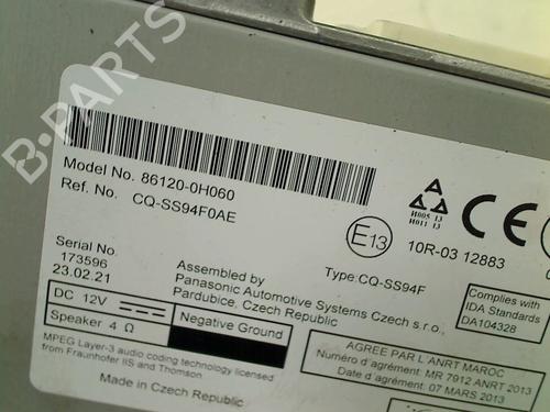 Electronic module CITROËN C1 II (PA_, PS_) 1.0 VTi 72 | BP28474052M83 