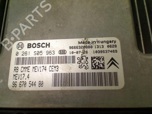Engine control unit (ECU) CITROËN DS3 (SA_) 1.6 VTi 120 | BP39716615M57 - Image 4