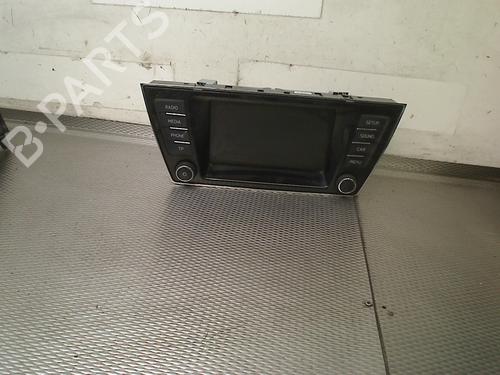 Multifunctionele display SKODA FABIA III (NJ3) 1.0 TSI (95 hp) 30765318