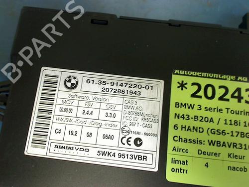 Control unit BMW 3 Touring (E91) 318 i | BP31115052M11 - Image 4