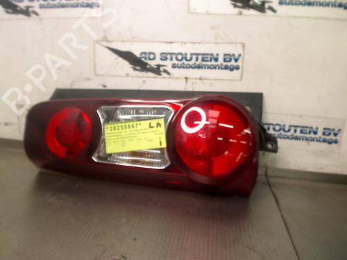 Venstre baglygte CITROËN BERLINGO Box Body/MPV (B9) 1.6 HDi 90 (90 hp) 29851338