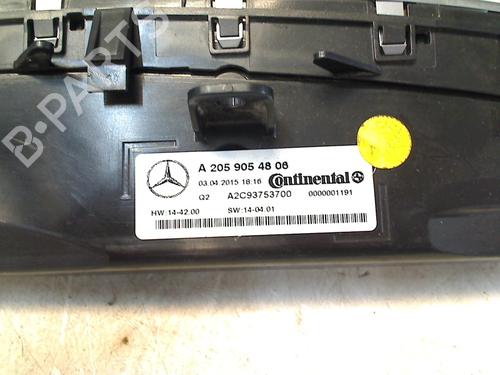 Climate control MERCEDES-BENZ C-CLASS (W205) C 180 (205.040, 205.140) | BP11319869I5 