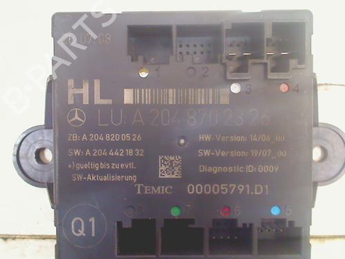 Electronic module MERCEDES-BENZ C-CLASS (W204) C 180 Kompressor (204.046) | BP11318116M83 