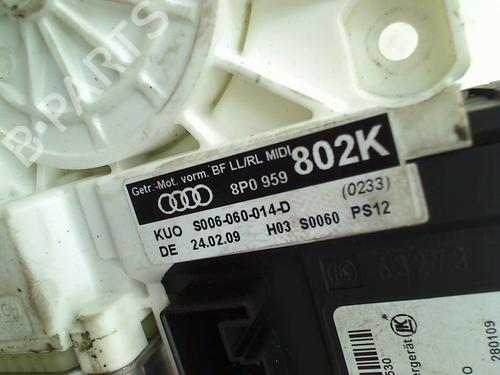 Rudehejsemotor forskærm højre AUDI A3 (8P1) 1.8 TFSI | BP28491488E20 