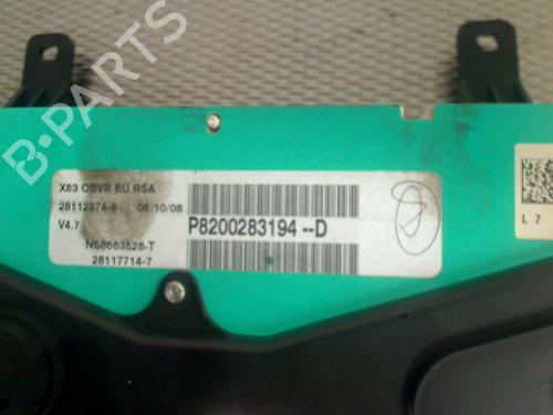 Instrument cluster RENAULT TRAFIC II Van (FL) 2.0 dCi 90 (FL0H, FL00, FL01, FL0M, FL0P, FL0S) | BP30774482C47 - Image 5