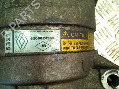 AC compressor RENAULT LAGUNA II Grandtour (KG0/1_) 1.6 16V (KG0A, KG0L) | BP11299364M34 