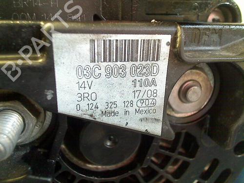 Alternator VW GOLF IV (1J1) 1.6 FSI | BP11325045M7 