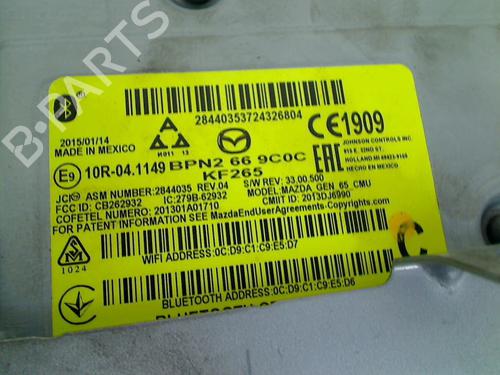 Electronic module MAZDA 3 (BM, BN) 2.0 | BP33771108M83  - Image 6