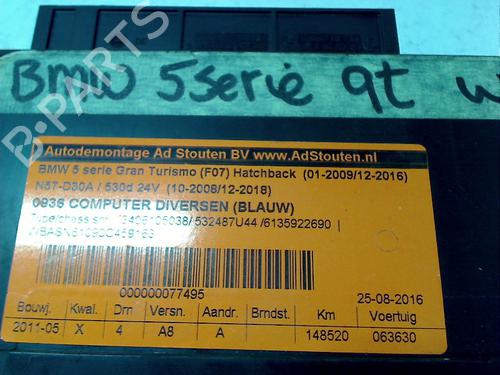 Used Electronic module BMW 5 Gran Turismo (F07) 530 d (245 hp) 11302272