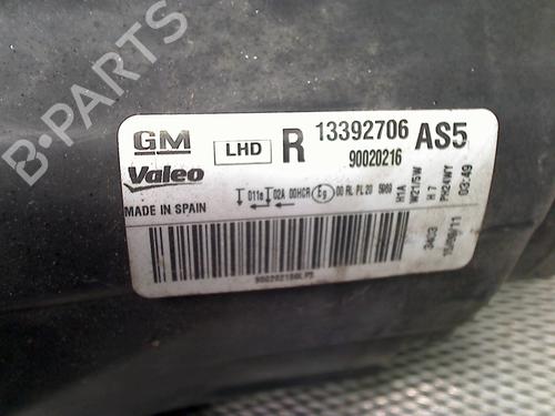 Right headlight OPEL CORSA D (S07) 1.3 CDTI (L08, L68) | BP31992065C29