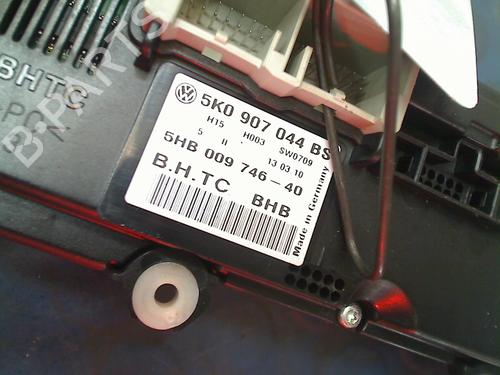Climate control VW GOLF VI (5K1) 1.4 TSI | BP12590669I5 